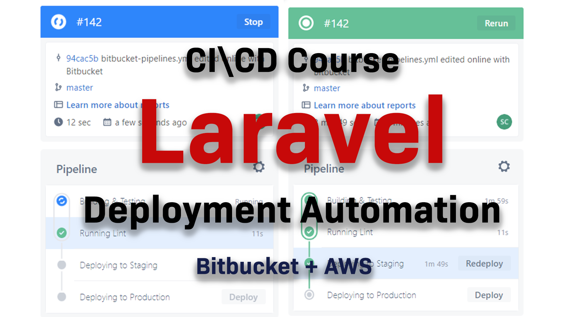 Laravel CI\CD using AWS RDS EC2 S3 CodeDeploy BitBucket By Emad Zaamout